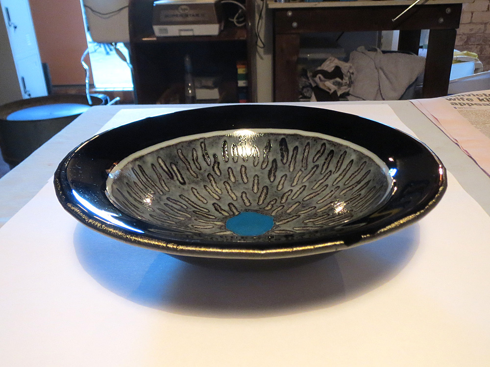 Fused Glass Fertility Bowl